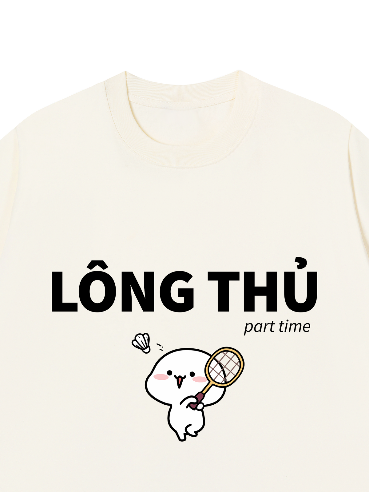 Áo Thun Relaxed Fit Lông Thủ
