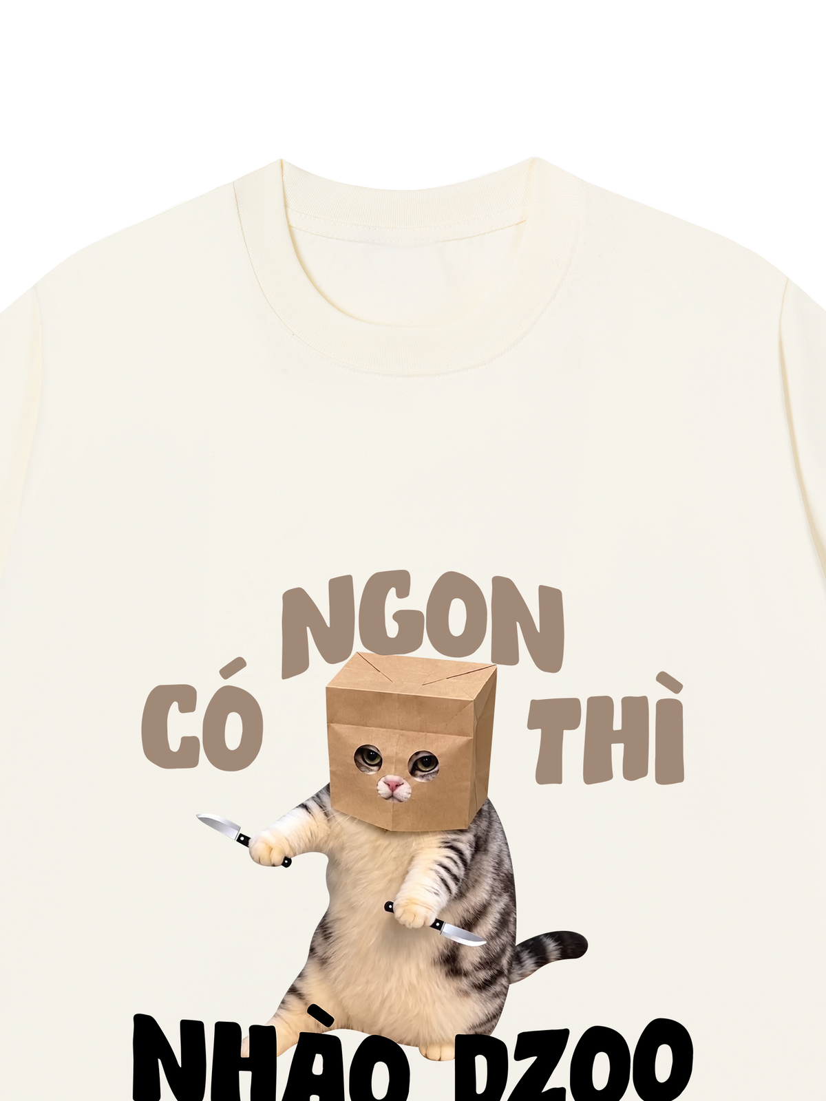 Áo Thun Relaxed Fit Có Ngon Thì Nhào Dzoo