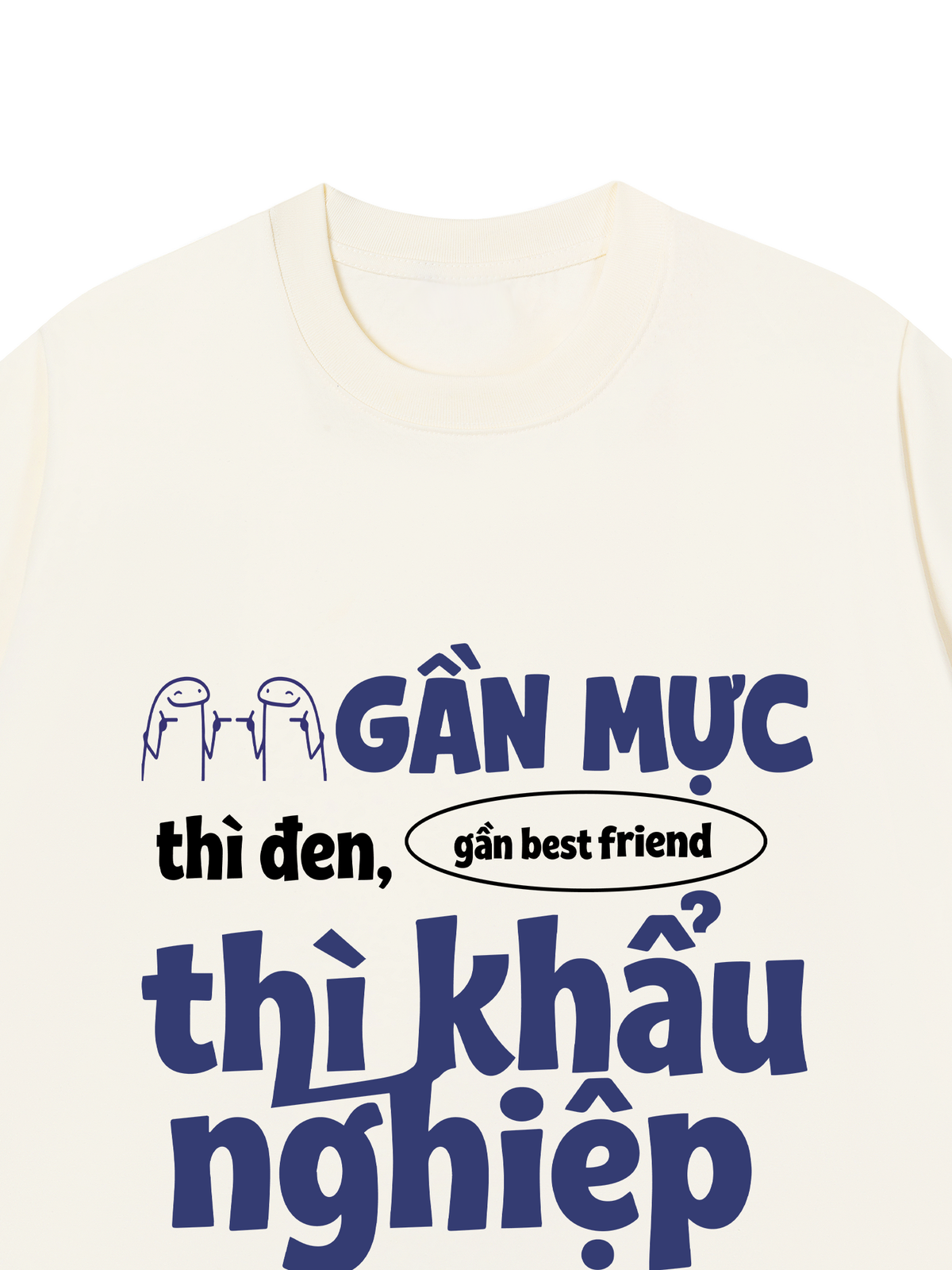 Áo Thun Relaxed Fit Gần Mực Thì Đen