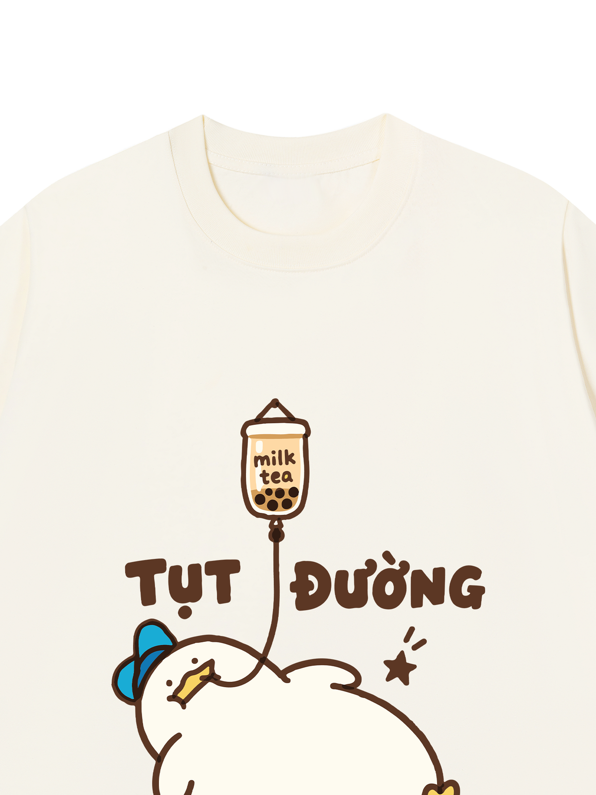 Áo Thun Relaxed Fit Tụt Đường