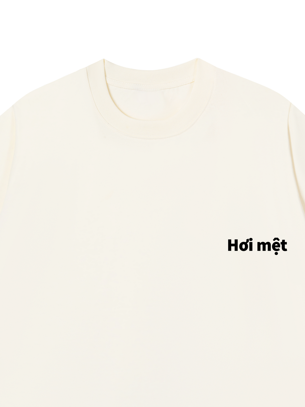 Áo Thun Relaxed Fit Đừng Lên Cân Nữa