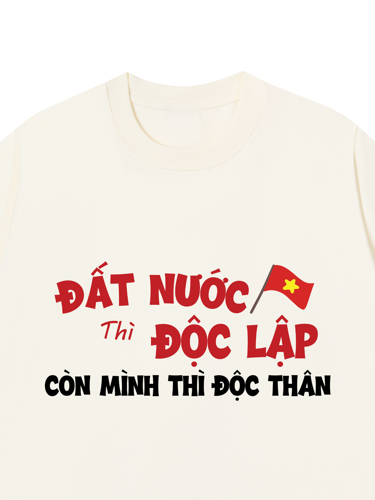 Áo Thun Relaxed Fit Đất Nước Thì Độc Lập
