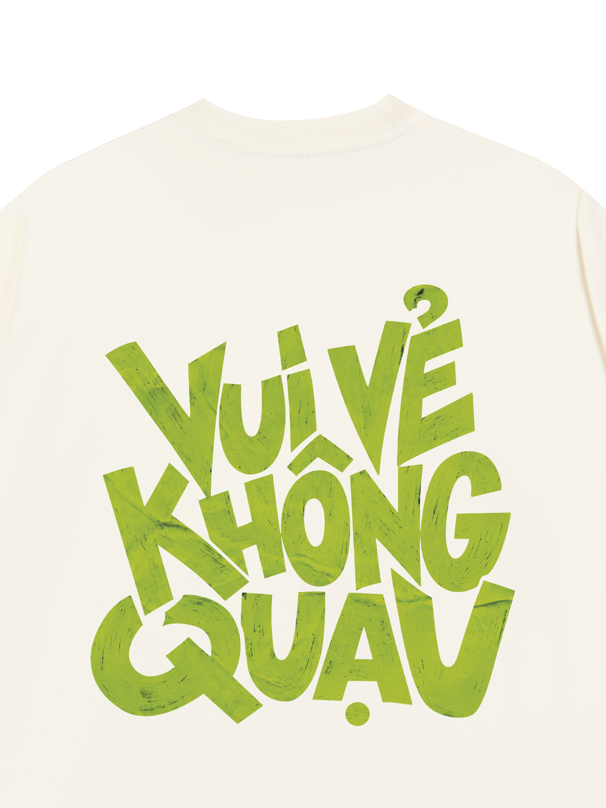 Áo Thun Relaxed Fit Vui Vẻ Không Quạu