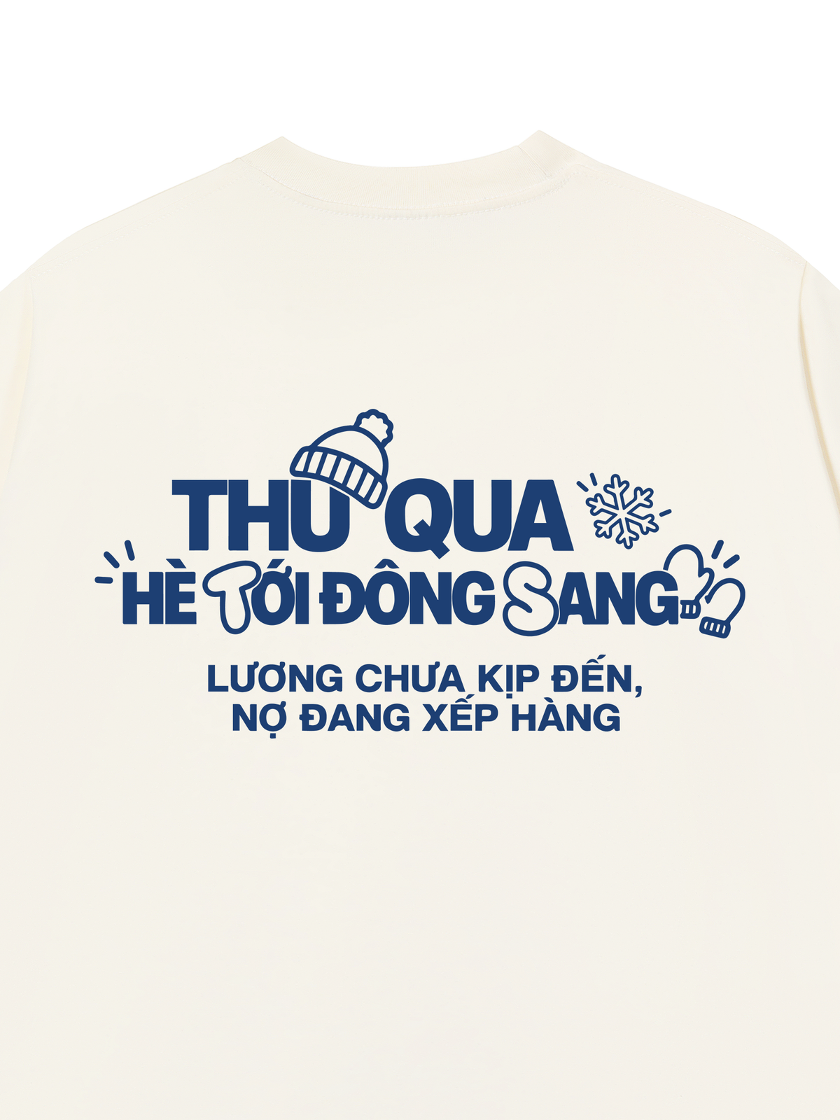 Áo Thun Relaxed Fit Thu Qua Hè Tới Đông Sang