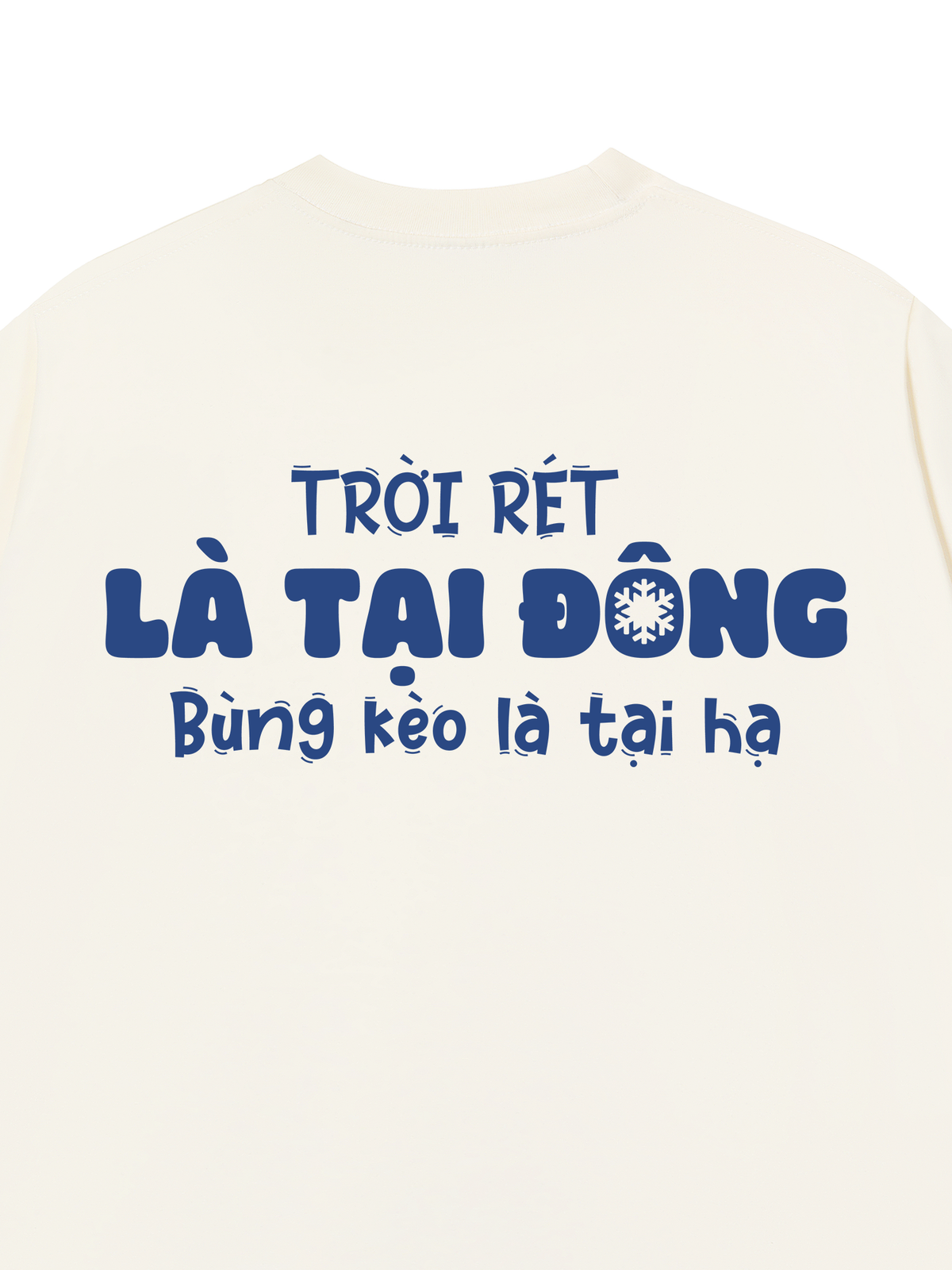 Áo Thun Relaxed Fit Trời Rét Là Tại Đông