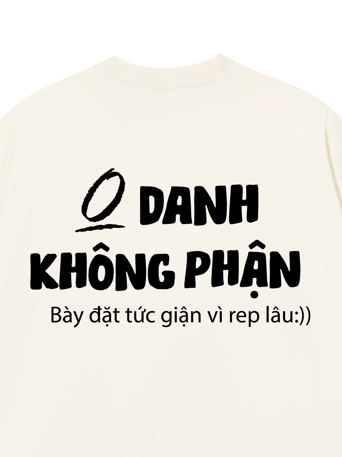 Áo Thun Relaxed Fit Không Danh Không Phận