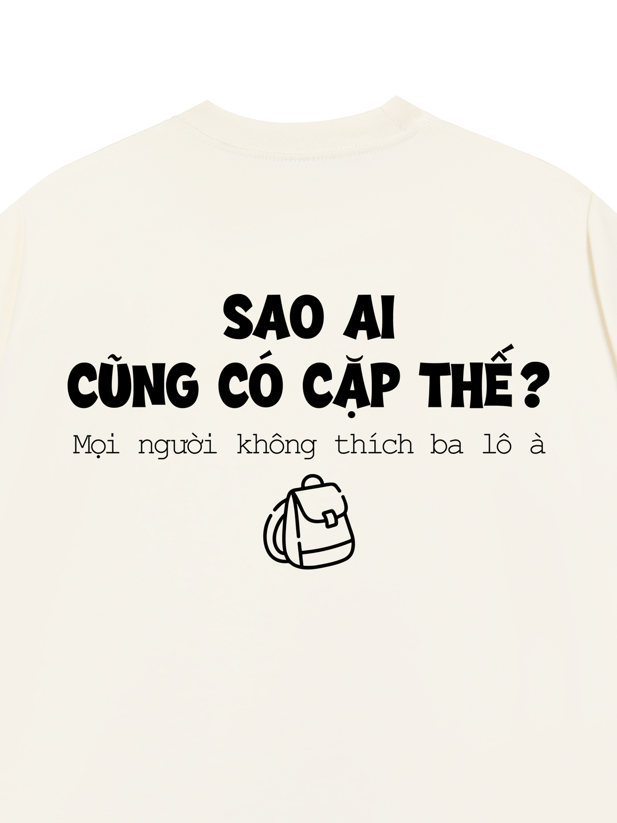 Áo Thun Relaxed Fit Sao Ai Cũng Có Cặp Thế