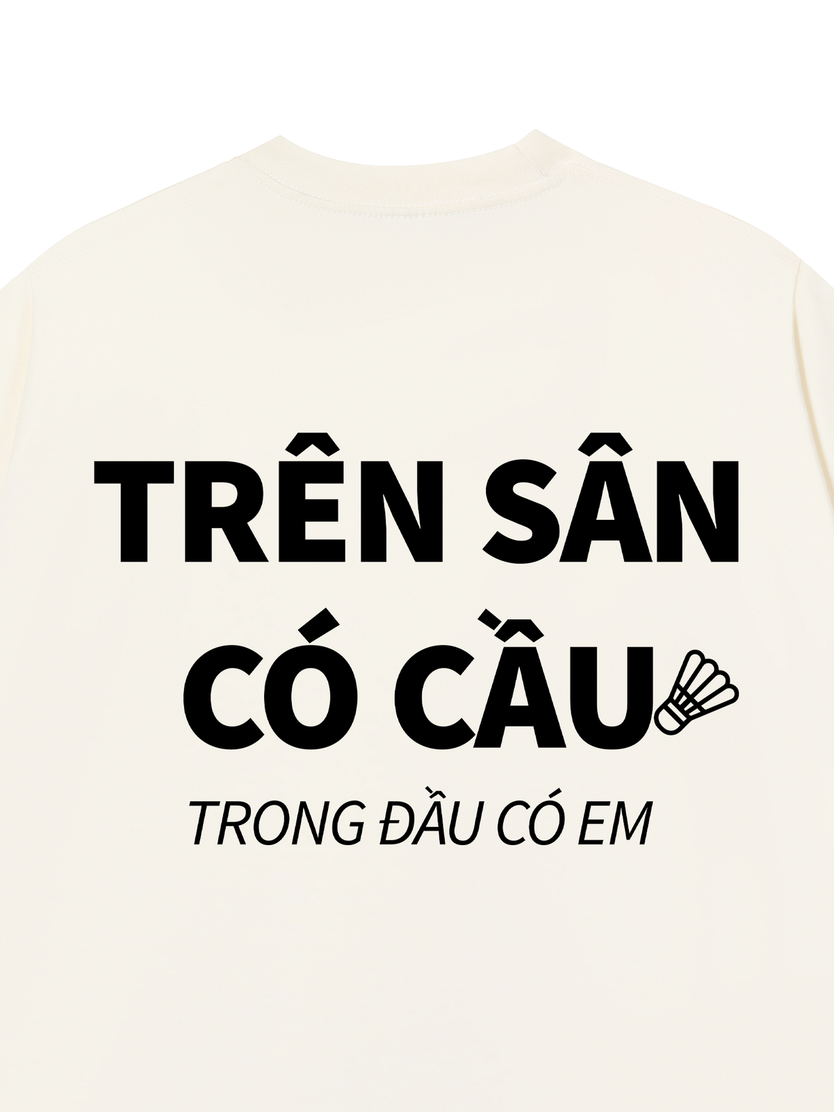 Áo Thun Relaxed Fit Trên Sân Có Cầu