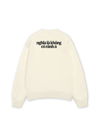 Áo Sweater Nỉ Hai Da Bận Lắm