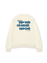 Áo Sweater Nỉ Hai Da Người Đẹp Chờ