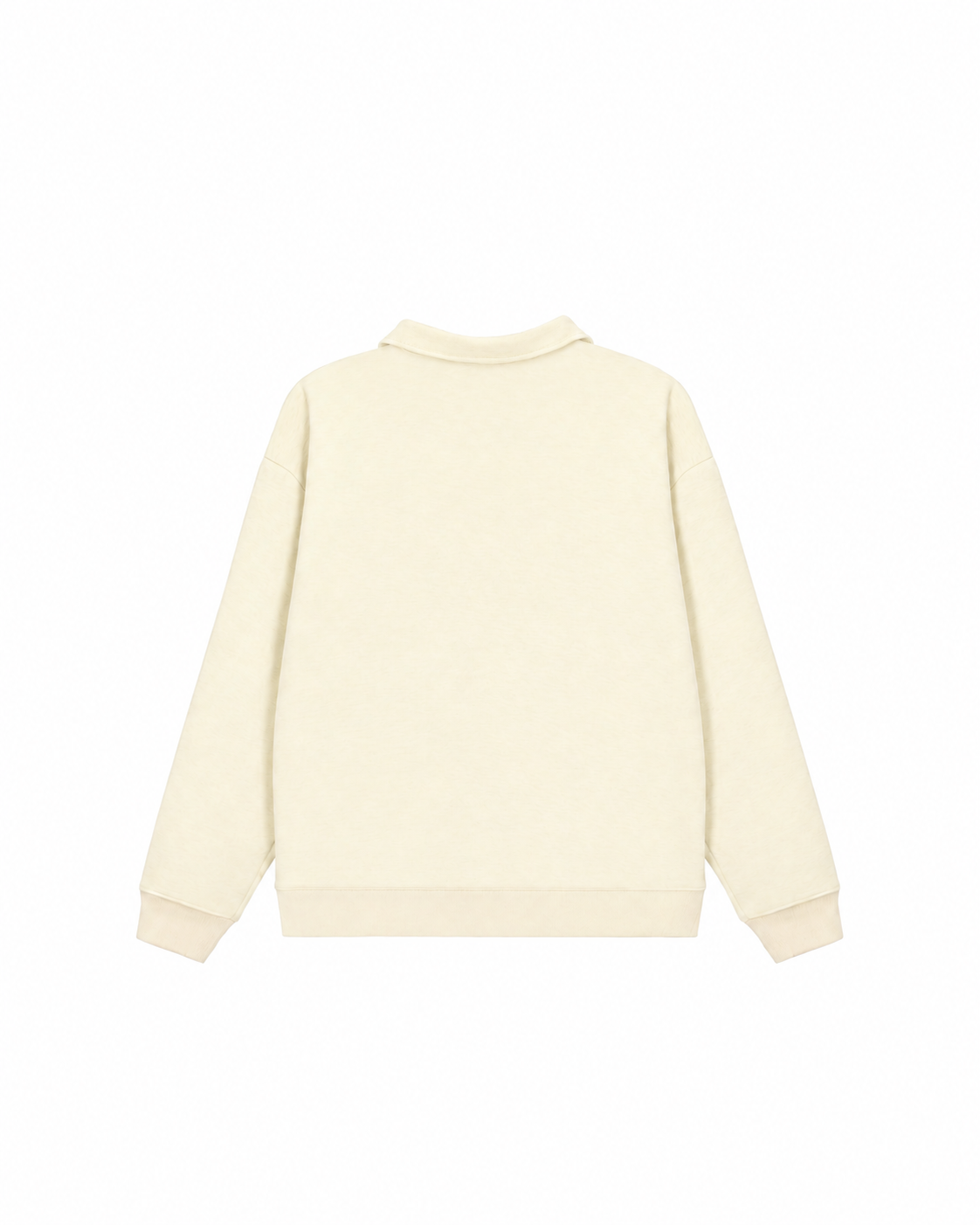 Áo Sweater Polo Nỉ Hai Da Hơi Mệt Basic