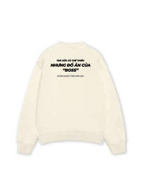 Áo Sweater Nỉ Hai Da Con Sen