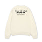 Áo Sweater Nỉ Hai Da  Chó Tôi Sống Tốt Đẹp Hơn