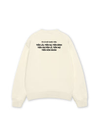 Áo Sweater Nỉ Hai Da Nhiều Tiền