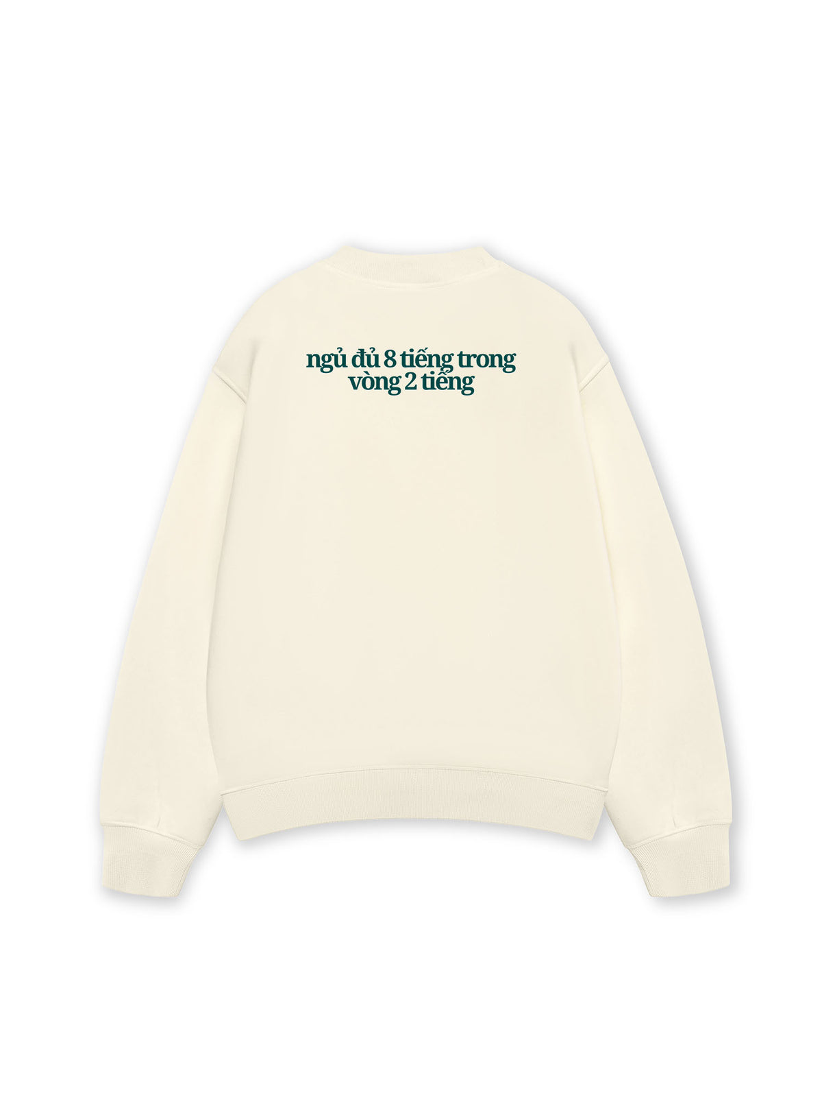 Áo Sweater Nỉ Hai Da Buồn Ngủ