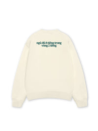 Áo Sweater Nỉ Hai Da Buồn Ngủ