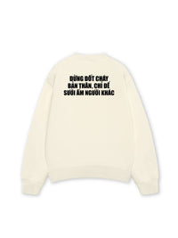 Áo Sweater Nỉ Hai Da Fit Love Issues