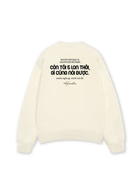 Áo Sweater Nỉ Hai Da 5 Lon Thôi