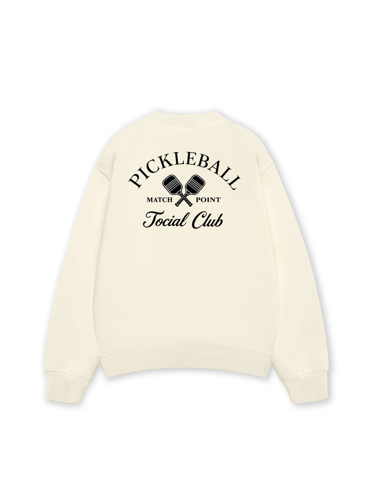 Áo SWeater Nỉ Hai Da Match Point Pickleball
