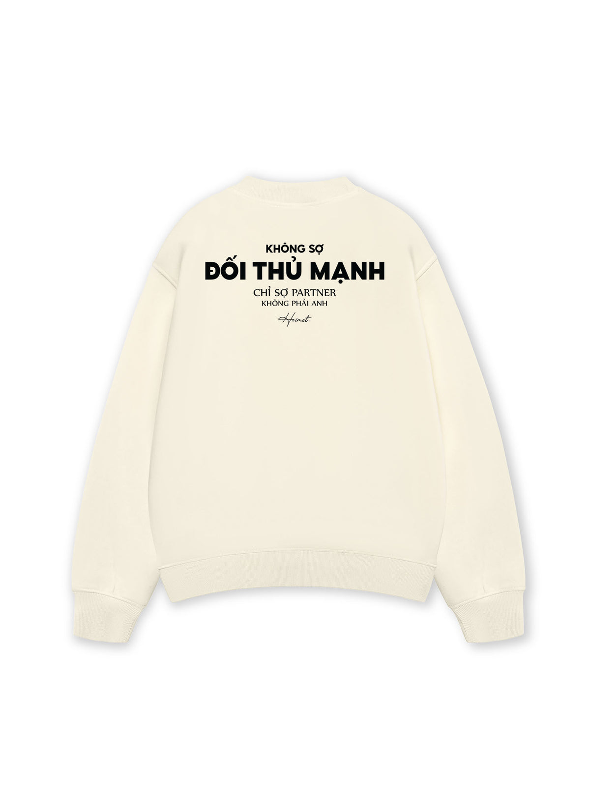 Áo Sweater Nỉ Hai Da Không Sợ Đối Thủ