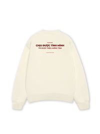 Áo Sweater Nỉ Hai Da Chịu Được Tính Mình