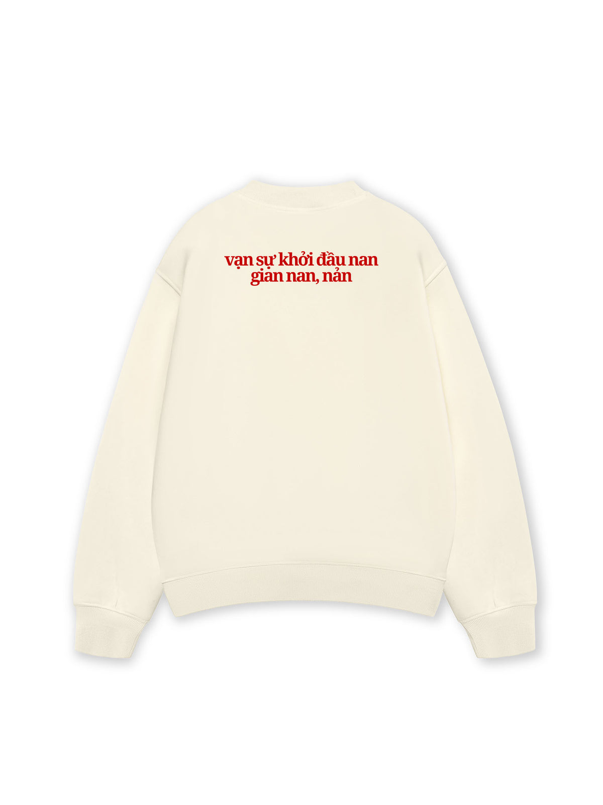 Áo Sweater Nỉ Hai Da Mệt