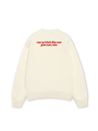 Áo Sweater Nỉ Hai Da Mệt