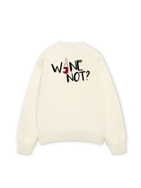 Áo Sweater Nỉ Hai Da Wine Not