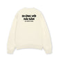 Áo Sweater Nỉ Hai Da Dị Ứng Với Hải Sản