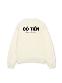 Áo Sweater Nỉ Hai Da Có Tiền Mới Làm Phiền Được Em