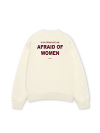 Áo Sweater Nỉ Hai Da  Im Afraid Of Women