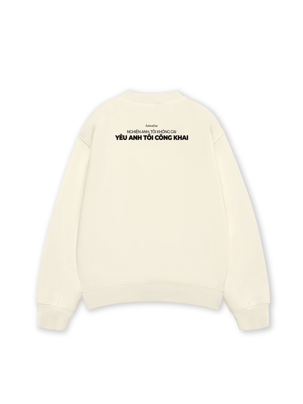 Áo Sweater Nỉ Hai Da Yêu Anh Tôi Công Khai