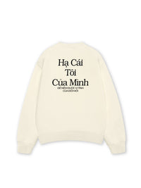 Áo Sweater Nỉ Hai Da Hạ Cái Tôi Của Mình