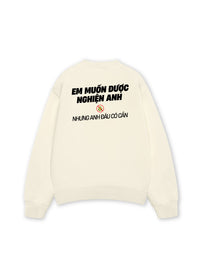Áo Sweater Nỉ Hai Da Nghiện Anh