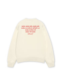 Áo Sweater Nỉ Hai Da  Nhậu Nữa