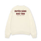 Áo Sweater Nỉ Hai Da Duyên Dáng Khó Tính