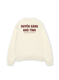 Áo Sweater Nỉ Hai Da Duyên Dáng Khó Tính