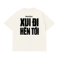 Áo Thun Relaxed Fit Xui Đi Hên Tới