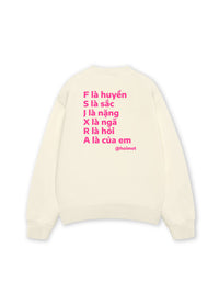 Áo Sweater Nỉ Hai Da A Là Của Em