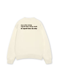 Áo Sweater Nỉ Hai Da Người Đau Lòng Nhất