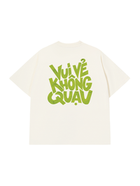 Áo Thun Relaxed Fit Vui Vẻ Không Quạu