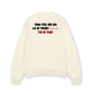 Áo Sweater Nỉ Hai Da Tình Yêu Với Em