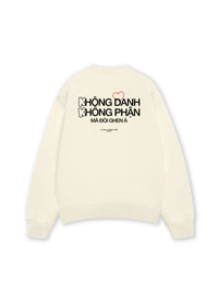Áo Sweater Nỉ Hai Da  Không Danh Không Phận