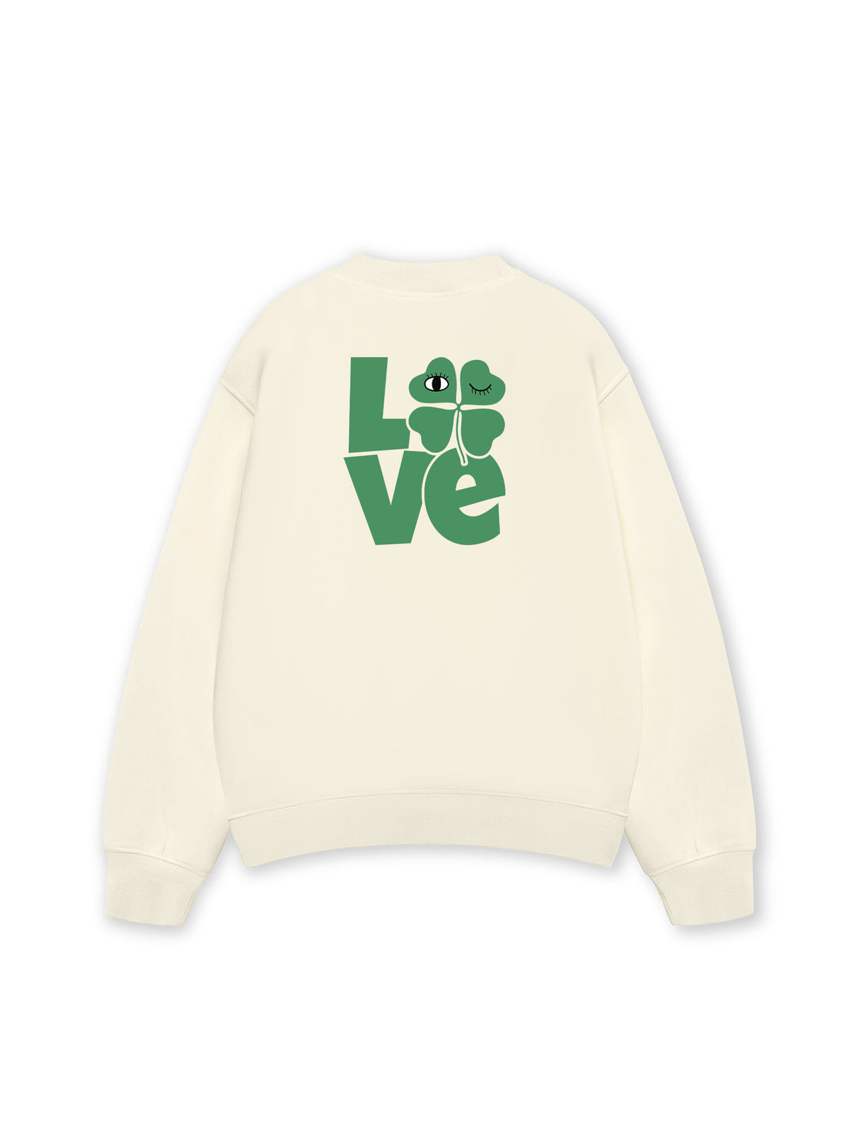 Áo Sweater Nỉ Hai Da  Luck Love