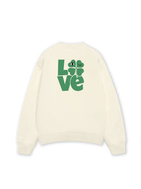 Áo Sweater Nỉ Hai Da  Luck Love
