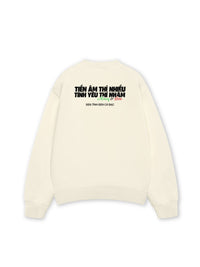 Áo Sweater Nỉ Hai Da Tiền Âm Và Tình Yêu