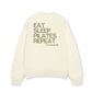 Áo Sweater Nỉ Hai Da Sleep Pilates Repeat