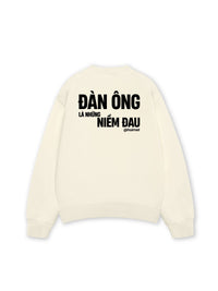 Áo Sweater Nỉ Hai Da Đàn Ông Là Những Niềm Đau