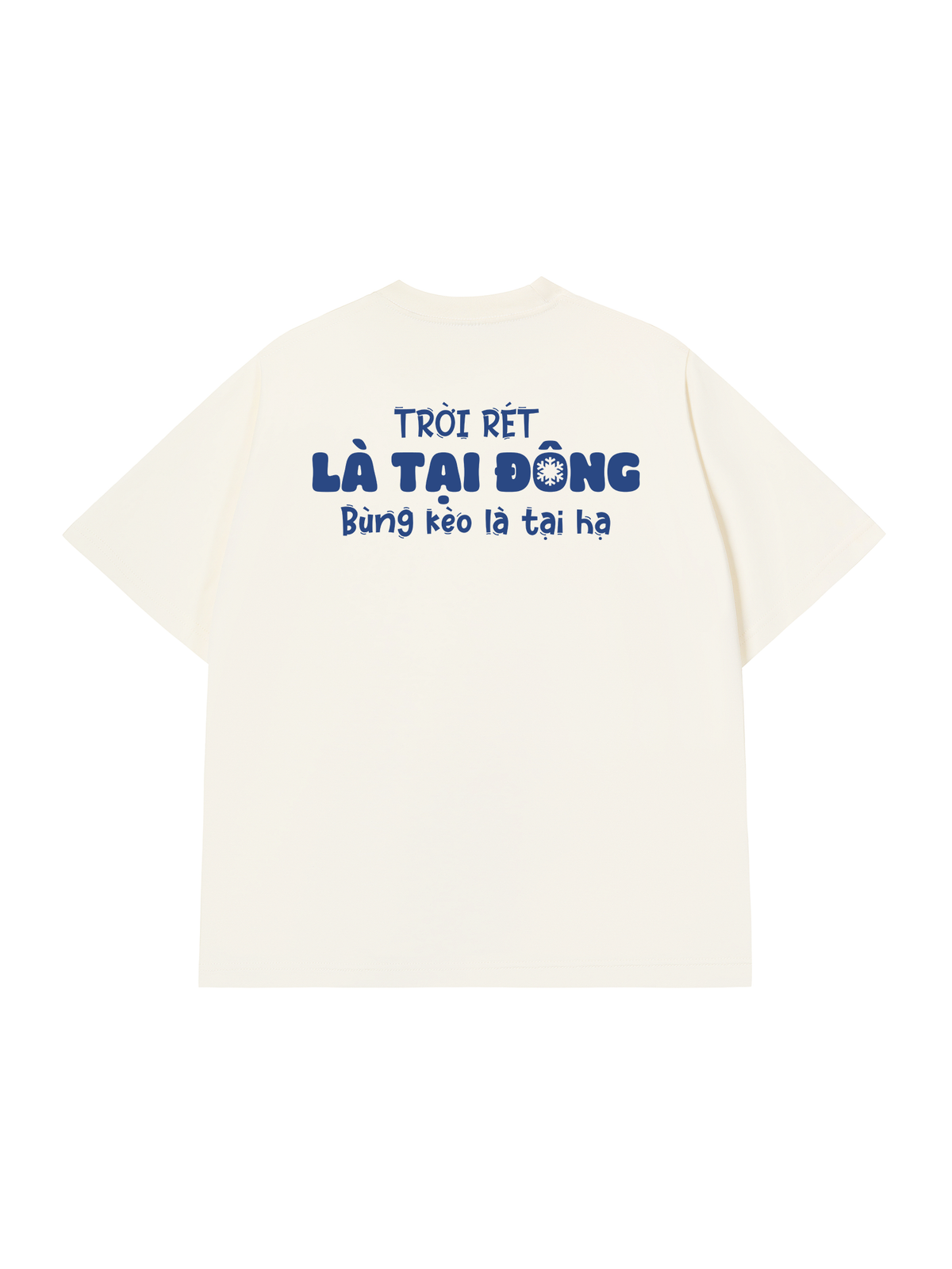 Áo Thun Relaxed Fit Trời Rét Là Tại Đông