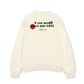 Áo Sweater Nỉ Hai Da Space